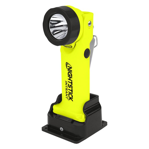 Nightstick® - X-Series Intrant™ Dual-Light™ Yellow Intrinsically Safe Angle Flashlight 