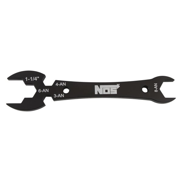 Nitrous Oxide Systems® - 1-1/4" x -3 AN x -4 AN x -6 AN Hex Black Anodized Double Open End Wrench