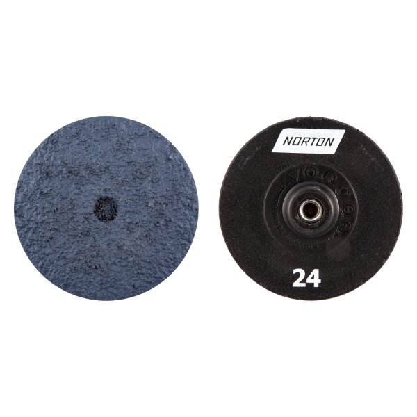 Norton® - NorKut™ 3" 24 Grit Zirconia Alumina Quick Change Disc (20 Pieces)