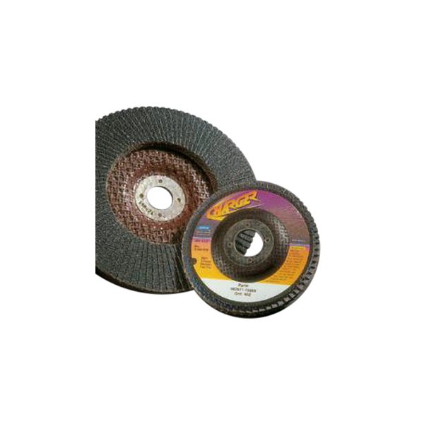 Norton® - Charger™ R822 4" P80 Grit Zirconia Alumina Fiberglass Conical Flap Disc