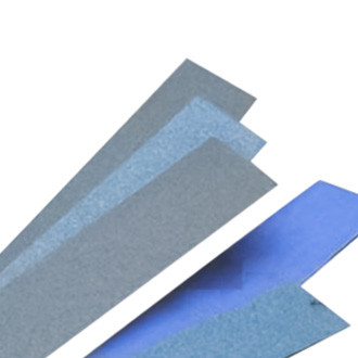 Norton® - BlueFire™ H875P 16" x 2.75" 80 Grit Zirconia Alumina Multi-Hole Hook-and-Loop File Sanding Sheets (25 Pieces)