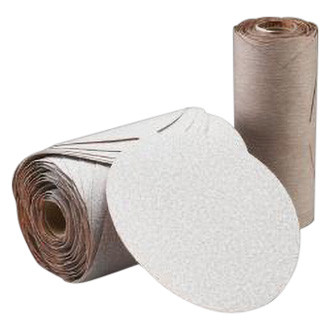 Norton® - A275OP™ 5" P220 Grit Aluminum Oxide 5-Hole PSA Disc Roll (100 Pieces)