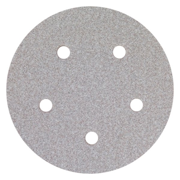 Norton® - A275OP™ 5" P320 Grit Aluminum Oxide 5-Hole Hook-and-Loop Disc (100 Pieces)