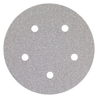 Norton® - A275OP™ 5" Very Fine Aluminum Oxide 5-Hole Hook-and-Loop Disc