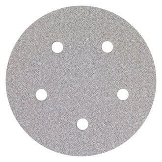 Norton® 31594 - A275OP™ 6" P240 Grit Aluminum Oxide 6-Hole Hook-and-Loop Disc (100 Pieces)