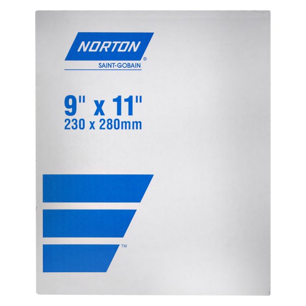 Norton® - A275OP™ 11" x 9" P400 Grit Aluminum Oxide Sanding Sheet (100 Pieces)