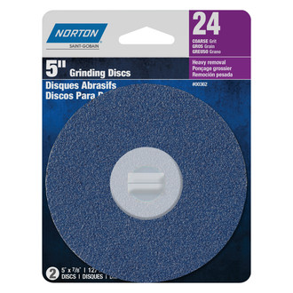 Norton® - Bluefire™ F826P 9-1/8" Extra Coarse Zirconia Alumina Fiber Disc