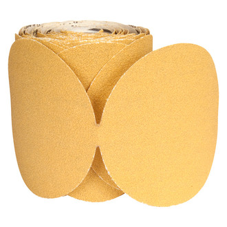 Norton® - A290 5" P80 Grit Aluminum Oxide Non-Vacuum PSA Disc Roll (100 Pieces)