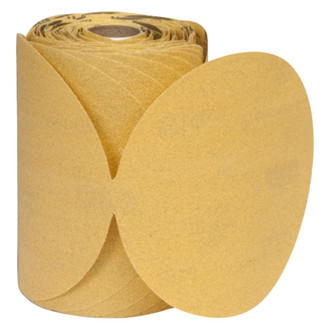 Norton® - Reserve™ A296 6" P120 Grit Aluminum Oxide Non-Vacuum PSA Disc Roll (100 Pieces)