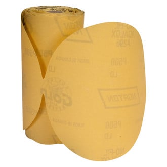 Norton® - Reserve™ A296 6" P180 Grit Aluminum Oxide Non-Vacuum PSA Disc Roll (100 Pieces)