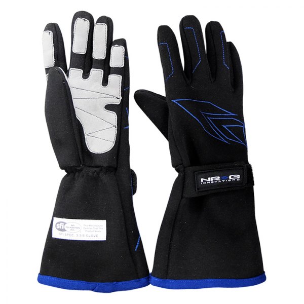 NRG Innovations® - Medium SFI 3.3 Synthetic Leather Drivers Gloves 