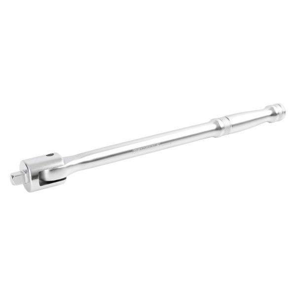 OEM Tools® - 3/8" Drive 11-9/16" Length Flexible Head Flex-Head Wrench Handle Flat Metal Grip Breaker Bar