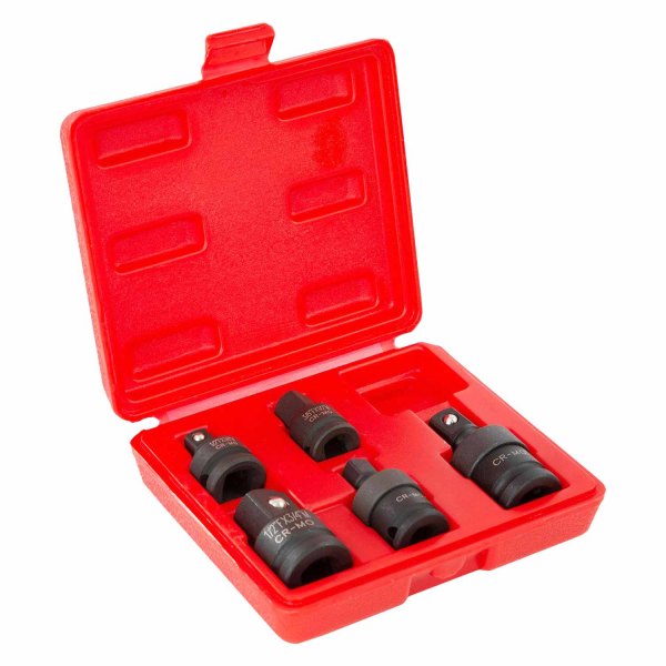 OEM Tools® - (5 Pieces) 1/2" and 3/8" Drive SAE Impact Adapter Set