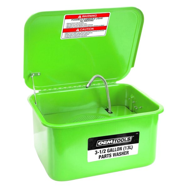 OEM Tools® - 3.5 gal Green Parts Washer 
