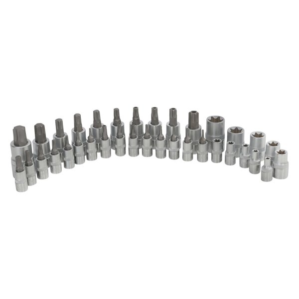 OEM Tools® - Mixed Drive Size External Torx Torx Socket and Bit Socket Set 35 Pieces