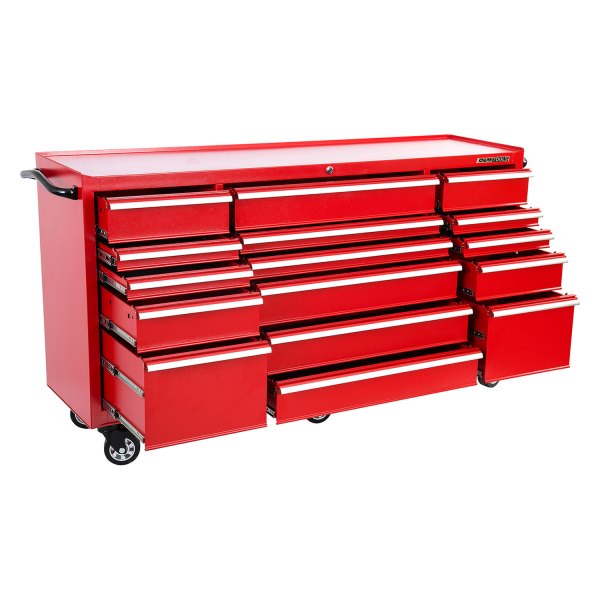 OEM Tools® - Red Rolling Tool Cabinet (73" W x 20" D x 40" H)