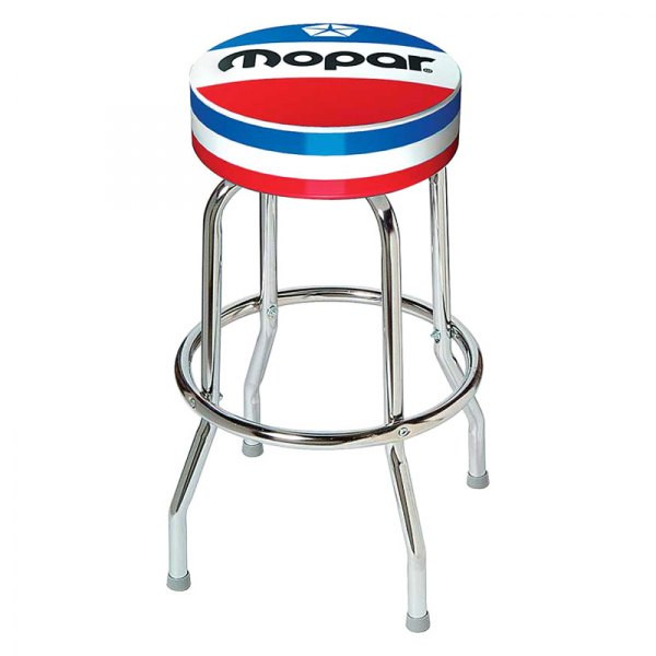 OER® - Red/White/Blue 1972-84 Years Style "Mopar" Logo Counter Stool