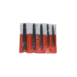 Old Forge® - 5-piece 3/16" to 5/8" Square Shank Square Flute Screw Extractor Set