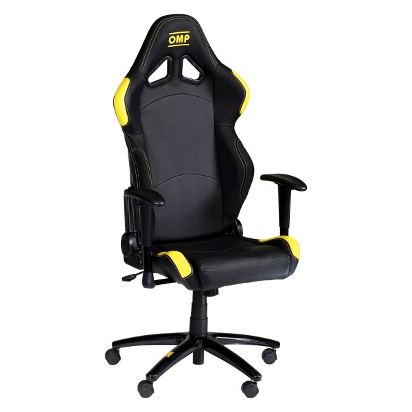 OMP® - Black/Yellow Office Racing Chair
