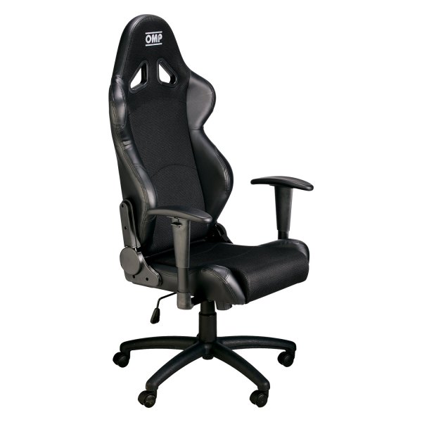 OMP® - Black Office Racing Chair