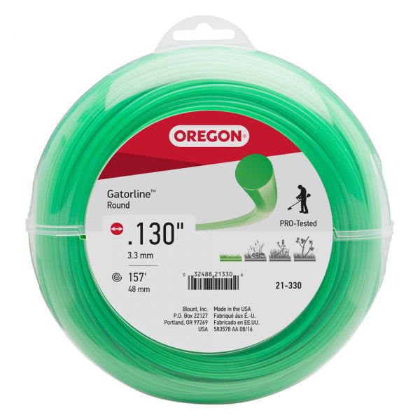 Oregon® - Gatorline™ 153' x 0.130" Green Round Trimmer Line