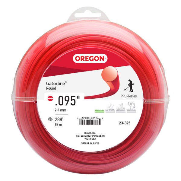 Oregon® - Gatorline™ 289' x 0.095" Red Round Trimmer Line