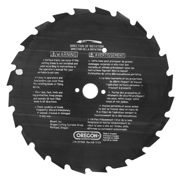 Oregon® - MAXI™ 9" x 3/4" Trimmer Clearing Saw Blade