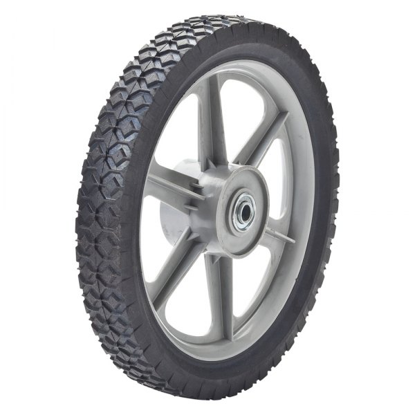 Oregon® - 12" x 1.75" Plastic Rim Diamond Tread Semi-Pneumatic Wheel