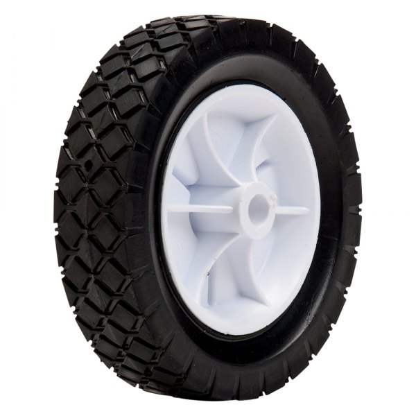 Oregon® - 6" x 1.5" Plastic Rim Diamond Tread Semi-Pneumatic Wheel