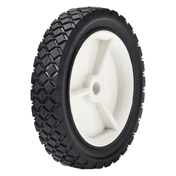 Oregon® - 7" x 1.5" Plastic Rim Diamond Tread Semi-Pneumatic Wheel