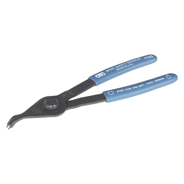 OTC® - 45° Bent 0.038" Fixed Tips Internal/External Snap Ring Pliers