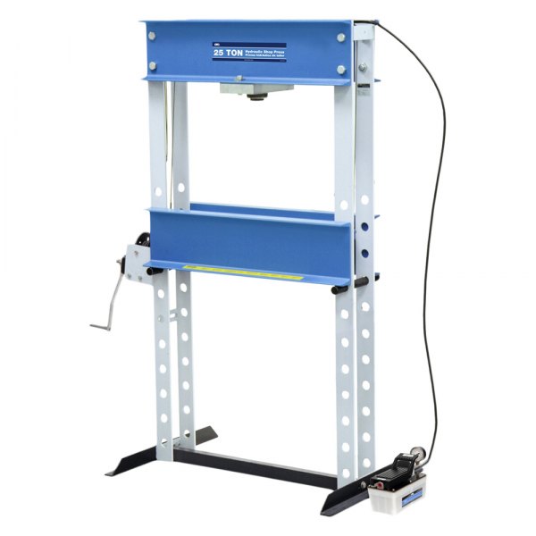 OTC® - 25 t Air/Hydraulic H-Type Press with Hand Winch