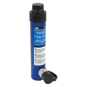 OTC® - 10 t 6-3/25" Stroke Single Speed Hydraulic Ram