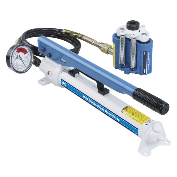 OTC® - 18 t Single Speed Manual Operated Power TwinRam Pump Kit with Cylinder