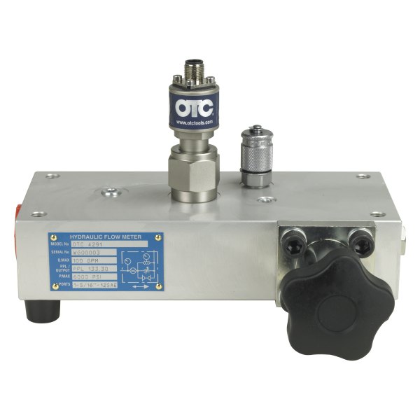 OTC® - 100 GPM Digital Hydraulic Flow Meter with Loading Valve