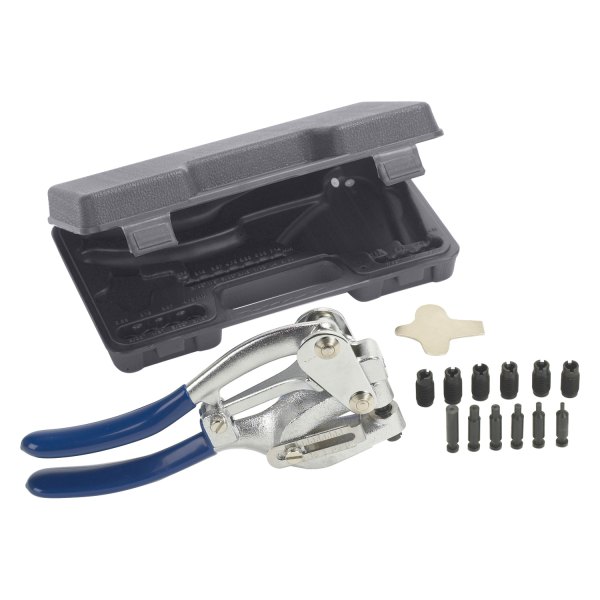OTC® - 16-piece 3/32" to 9/32" Lever-Operated Hole Punch Tool Kit