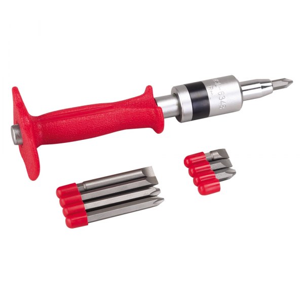OTC® - 9-piece Dipped Handle Slotted/Phillips Impact Screwdriver Kit