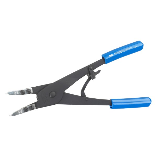 OTC® - Straight 0.180" Replaceable Tips Internal Locking Ratcheting Snap Ring Pliers