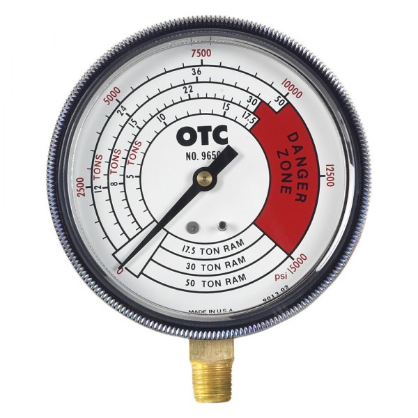 OTC® - 50 Ton 4-Scales Hydraulic Gauges