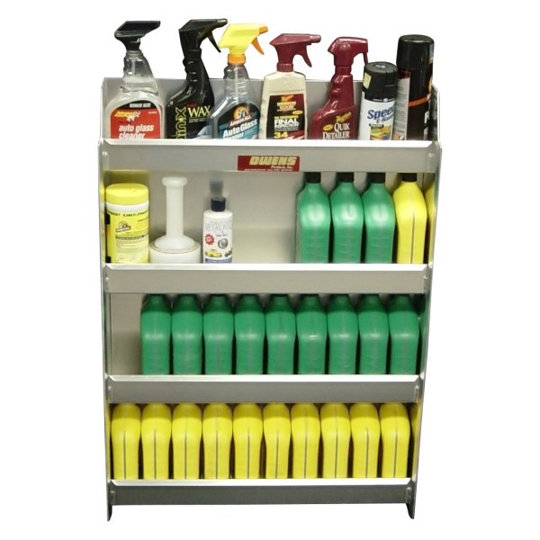 Owens® - RaceMates™ 4-Shelf Oil Bottle Cabinet (25.5"W x 36"H x 5.5"D)