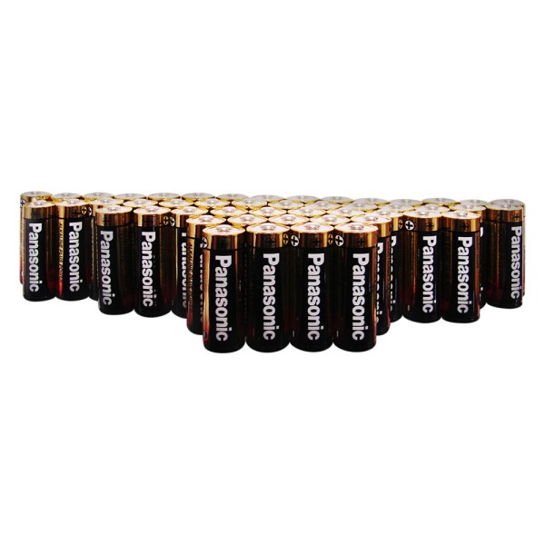 Panasonic® - Plus Power™ AA 1.5 V Alkaline Batteries (48 Pieces)