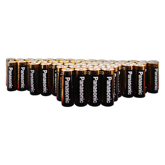 Panasonic® LR6PA/48PC - Plus Power™ AA 1.5 V Alkaline Batteries (48 Pieces)