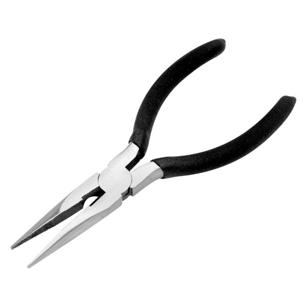 Performance Tool® - 5" Box Joint Straight Jaws Dipped Handle Cutting Needle Nose Pliers