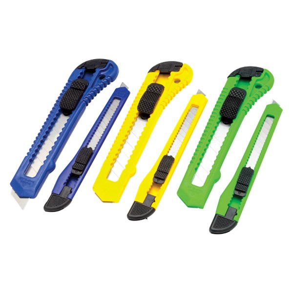 Performance Tool® - Project Pro™ Retractable Utility Knifes (6 Pieces)