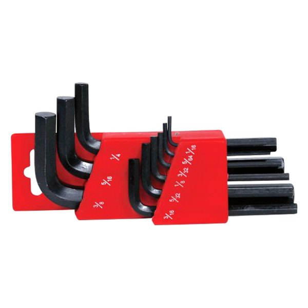 Performance Tool® - Project Pro™ 9-Piece 1/16" to 3/8" SAE Hex Key Set