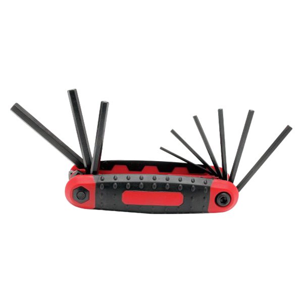 Performance Tool® - Project Pro™ 9-Piece 5/64" to 1/4" SAE Folding Hex Keys