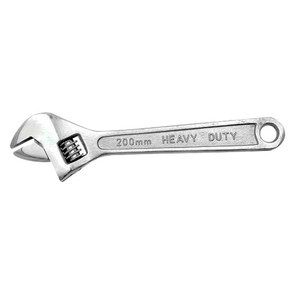 Performance Tool® - Project Pro™ 8" OAL Plain Handle Adjustable Wrench