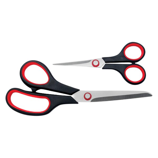 Performance Tool® 1448 - Project Pro™ 2-Piece Straight and Bent Handle  General Purpose Scissors Set