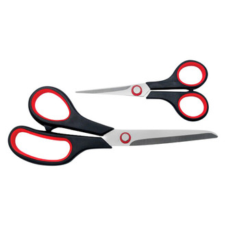 Performance Tool® - Project Pro™ Straight and Bent Handle General Purpose Scissors Set
