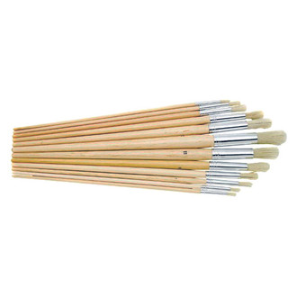 Performance Tool® - Project Pro™ 12-piece Pointed Touch-Up Paint Brush Set